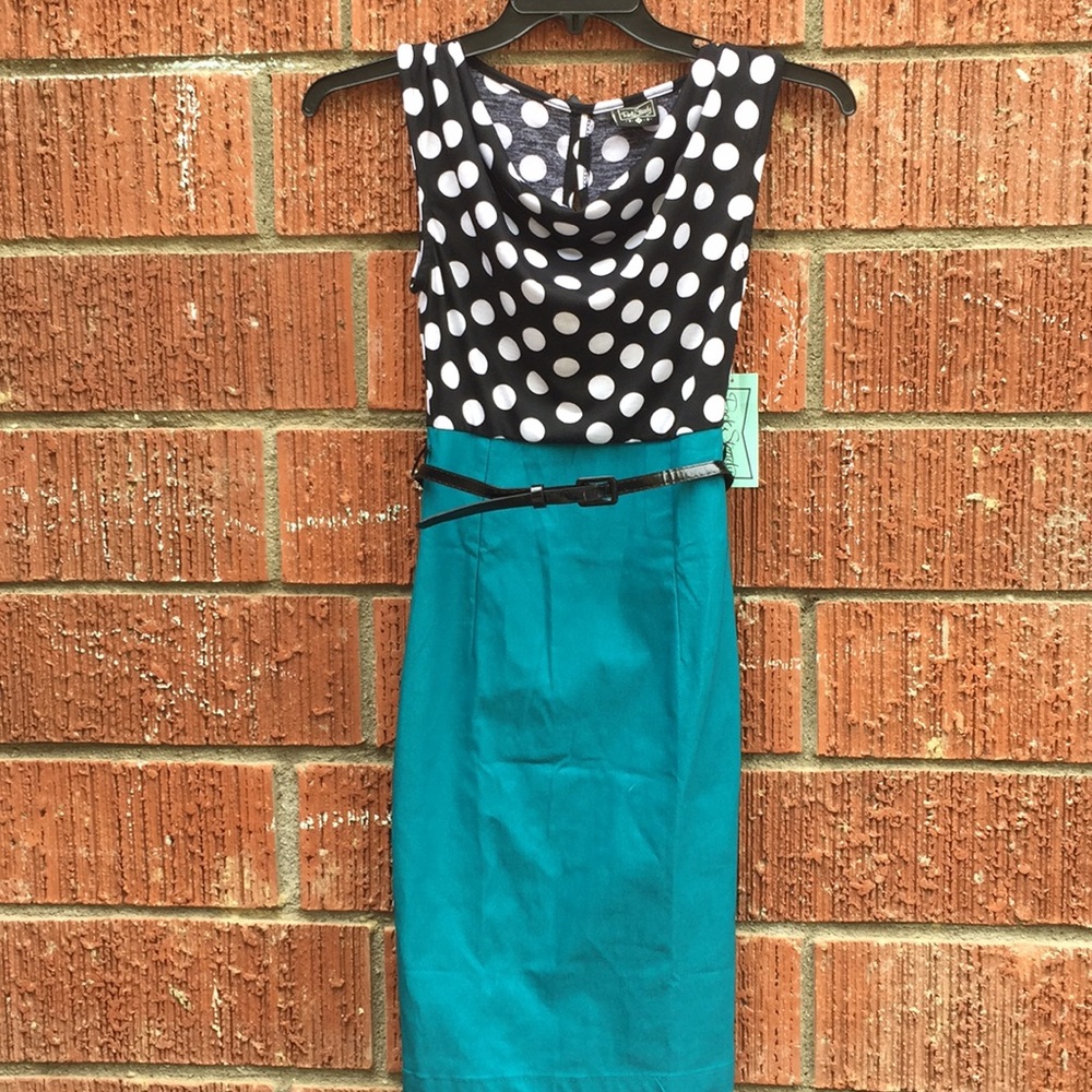 NWT Rockabilly rock steady dress XS